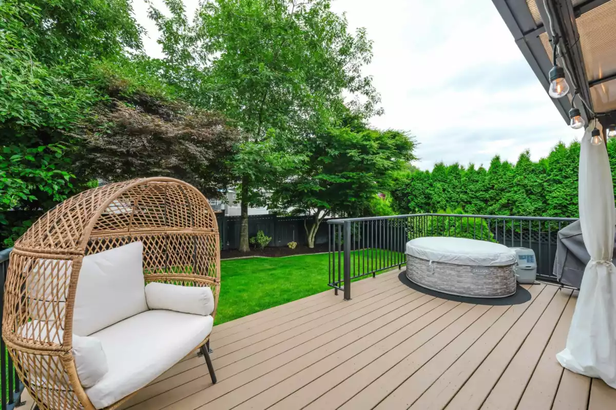 Aerial View of 5770 167a Street, Surrey, BC