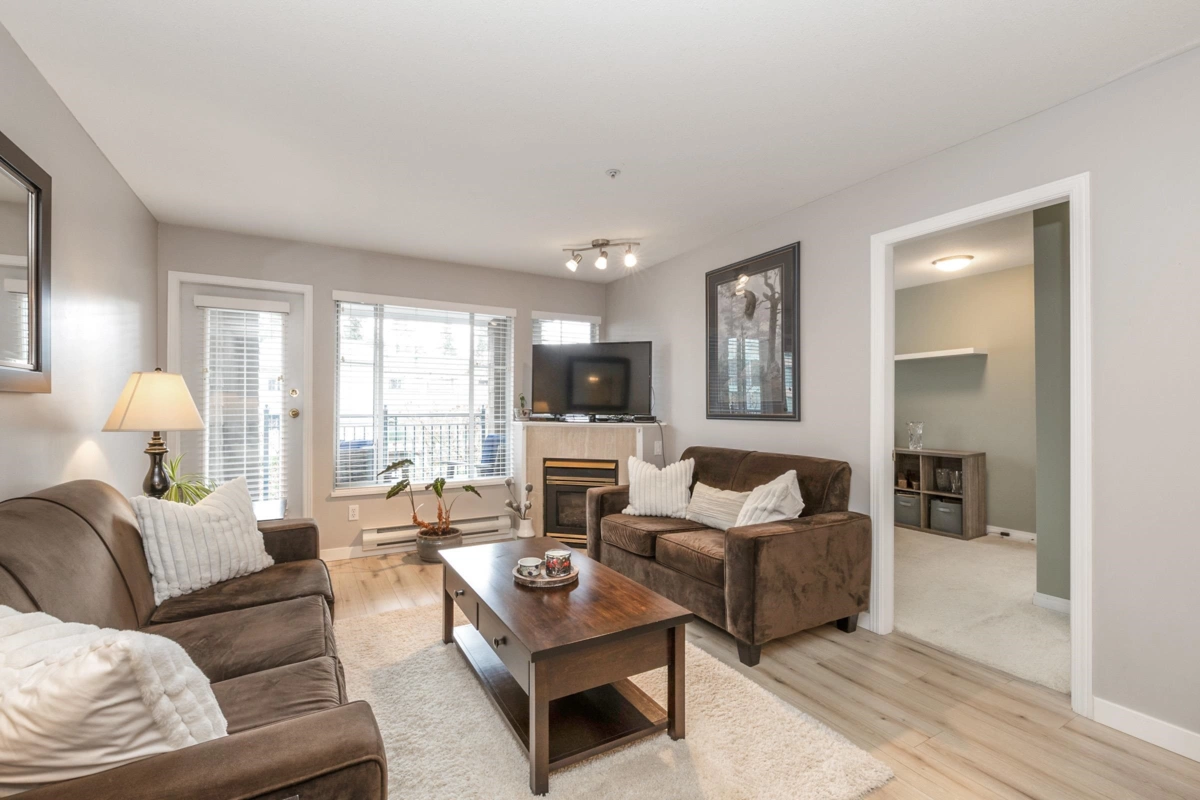 Exterior Rear Photo of 304 3065 Primrose Lane, Coquitlam, BC