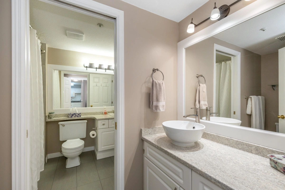 Guest Bathroom Photo of 304 3065 Primrose Lane, Coquitlam, BC