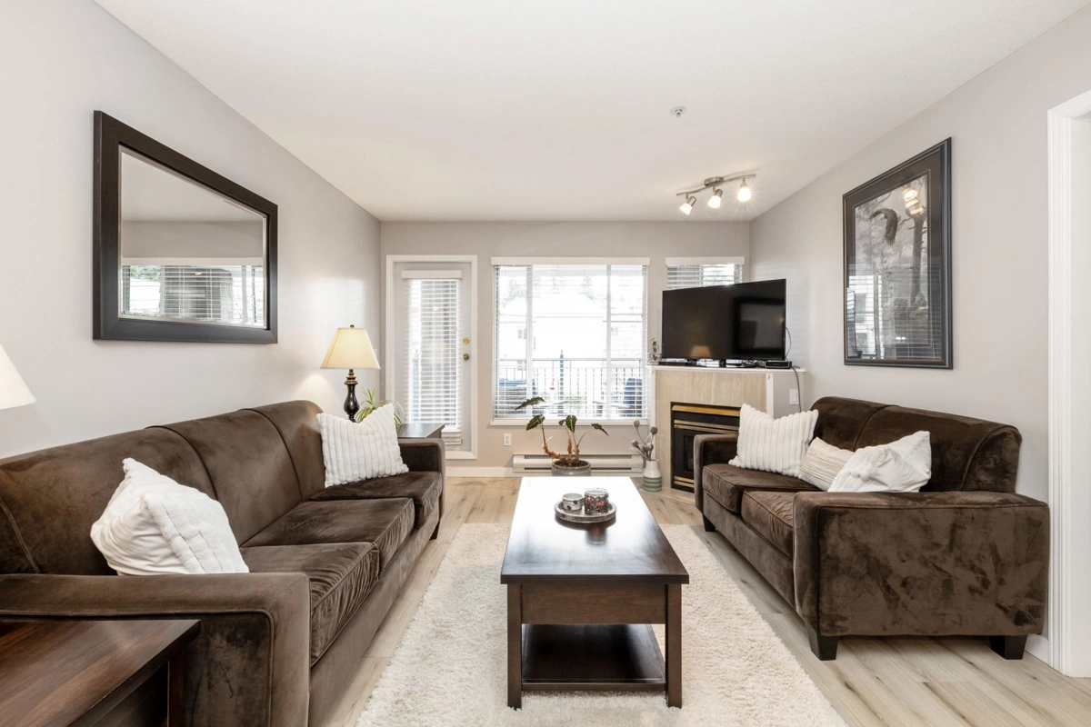 Living Room Photo of 304 3065 Primrose Lane, Coquitlam, BC