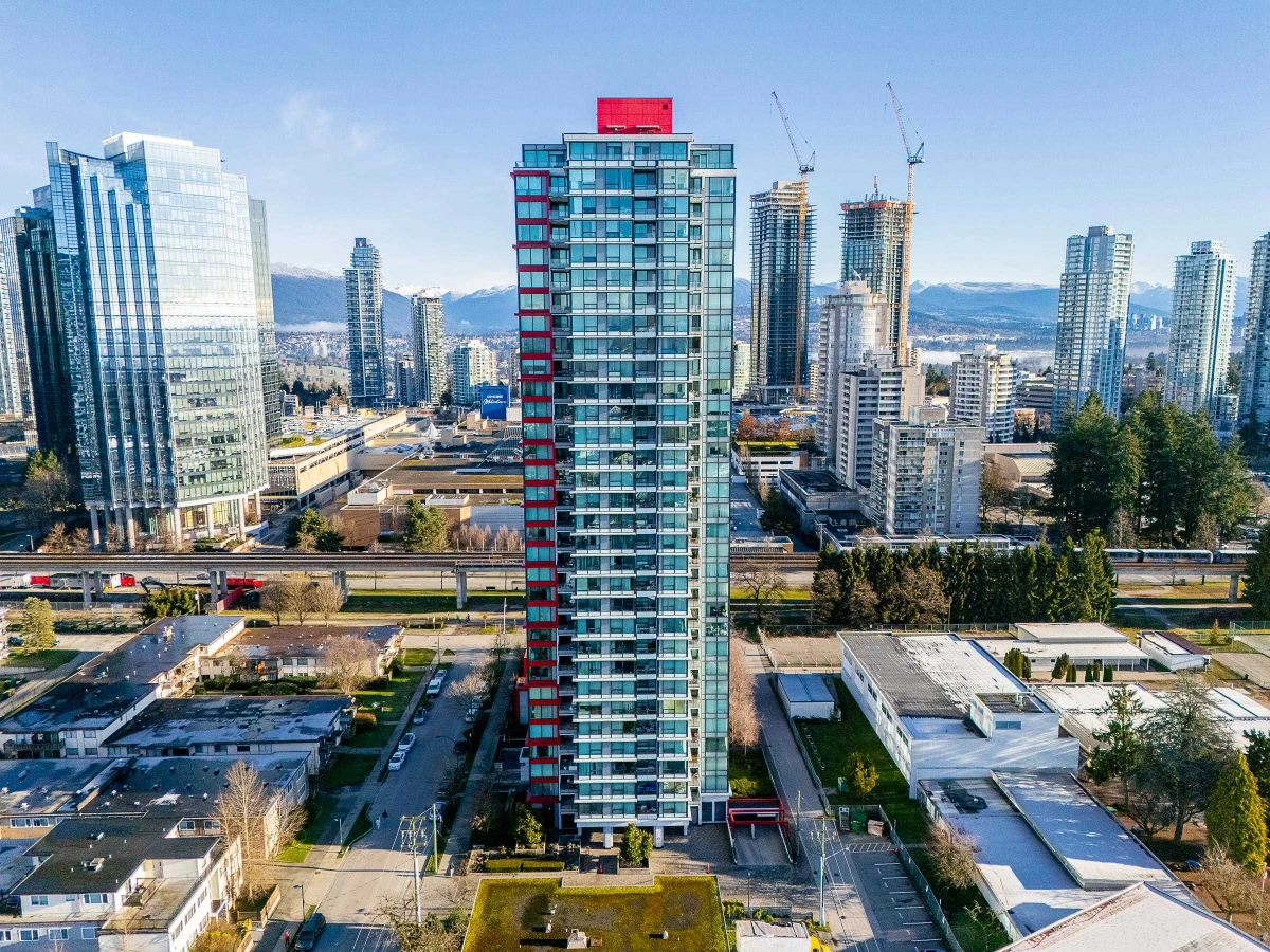 Aerial View of 2007 6658 Dow Avenue, Burnaby, BC