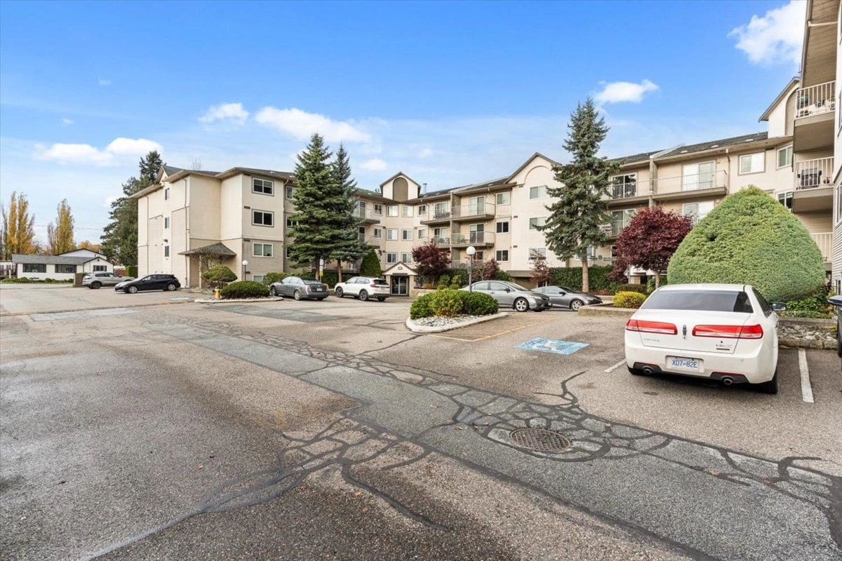 Aerial View of 106 7694 Evans Road, Chilliwack, BC