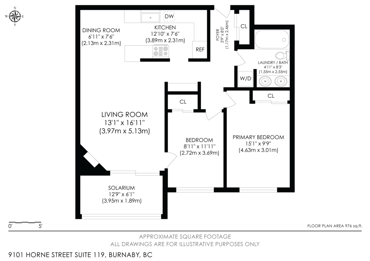 Hallway Photo of 119 9101 Horne Street, Burnaby, BC