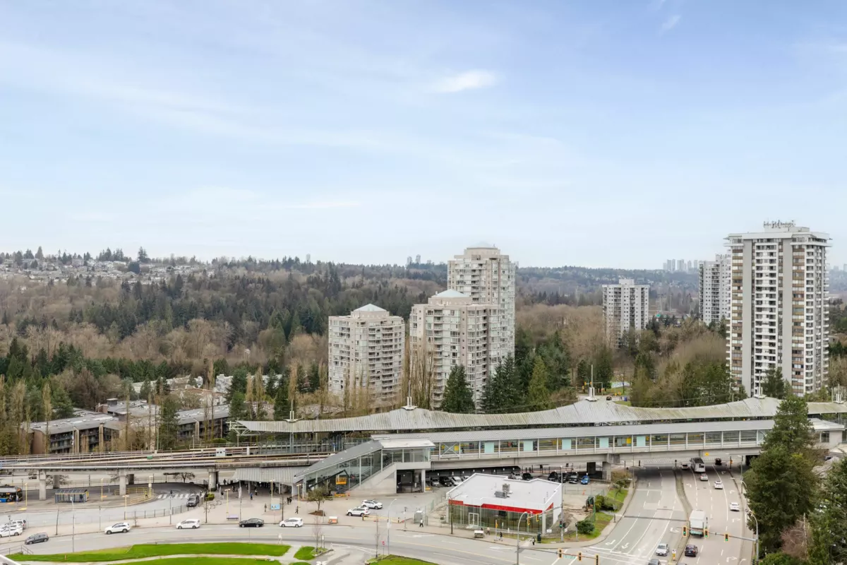 Aerial View of 905 3833 Evergreen Place, Burnaby, BC