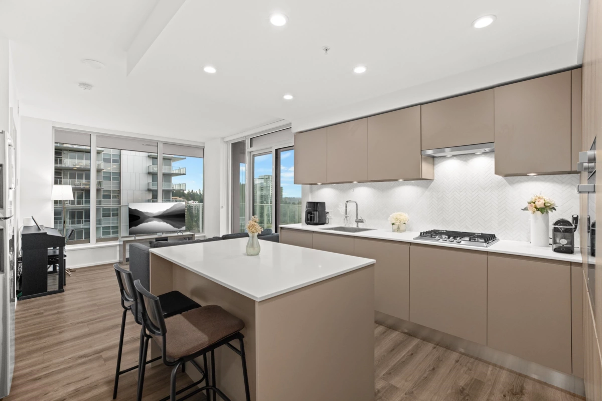 Exterior Rear Photo of 905 3833 Evergreen Place, Burnaby, BC