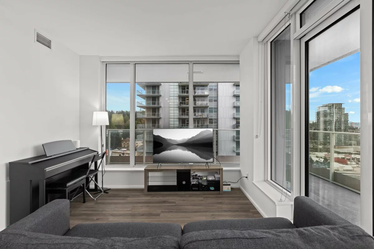 Kitchen Island Photo of 905 3833 Evergreen Place, Burnaby, BC