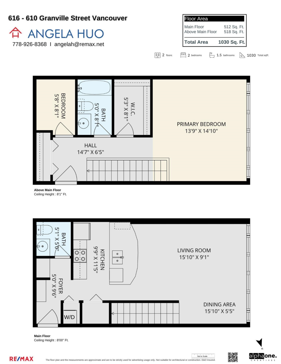 Walk-In Closet Photo of 616 610 Granville Street, Vancouver, BC