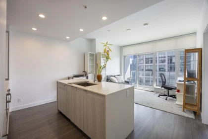Kitchen Island Photo of 1505 2311 Beta Avenue, Burnaby, BC