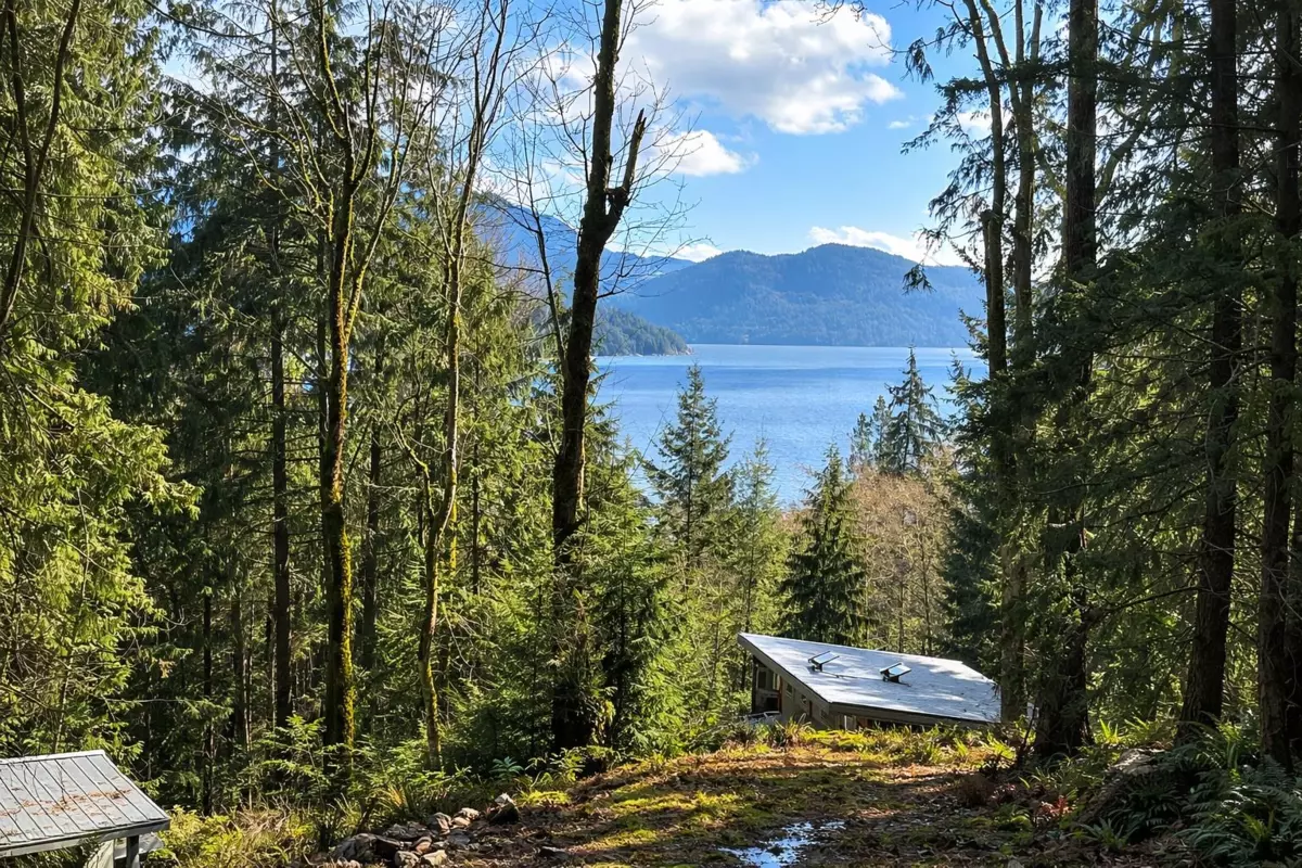 Exterior Rear Photo of 883 West Bay Road, Gambier Island, BC