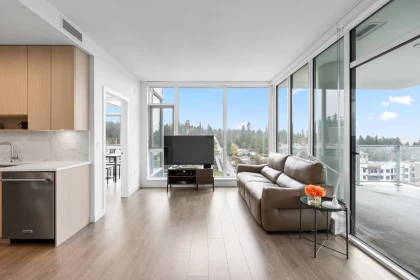 Basement Recreation Room Photo of 1004 555 Sydney Avenue, Coquitlam, BC