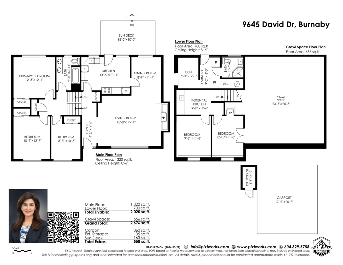Dining Area Photo of 9645 David Drive, Burnaby, BC