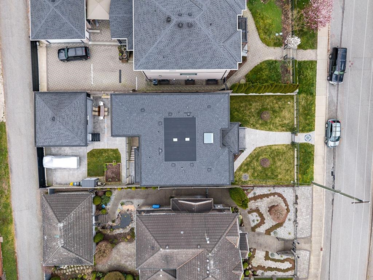 Aerial View of 4507 Percival Avenue, Burnaby, BC
