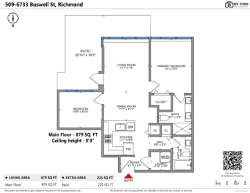 Mudroom Photo of 509 6733 Buswell Street, Richmond, BC