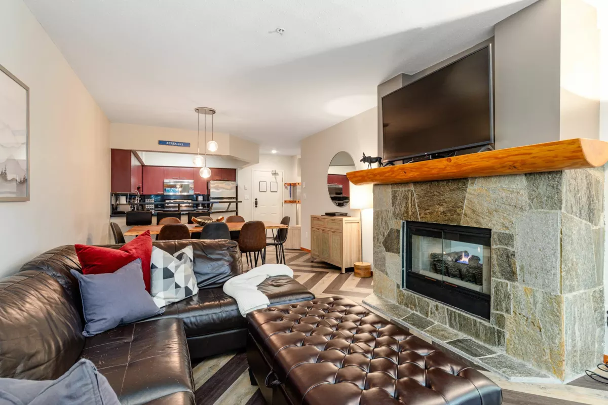 Family Room Photo of 102 4821 Spearhead Drive, Whistler, BC