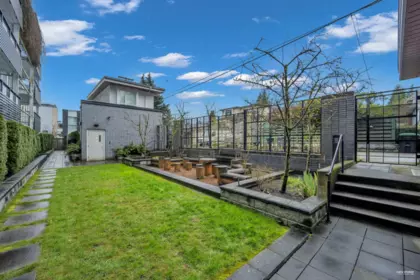 Outdoor Patio Photo of 109 6677 Cambie Street, Vancouver, BC