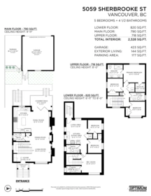 Community Amenities Photo (Clubhouse) of 5059 Sherbrooke Street, Vancouver, BC