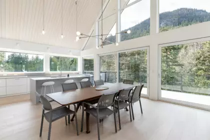 Kitchen Island Photo of 9111 Riverside Drive, Whistler, BC