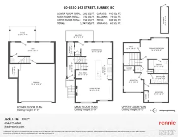 Staircase Photo of 60 6350 142 Street, Surrey, BC