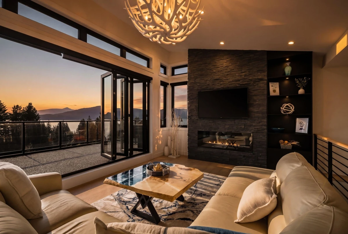 Living Room Photo of 35 Kelvin Grove Way, West Vancouver, BC