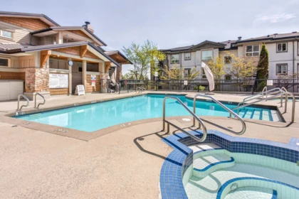Backyard Photo of 315 3132 Dayanee Springs Boulevard, Coquitlam, BC