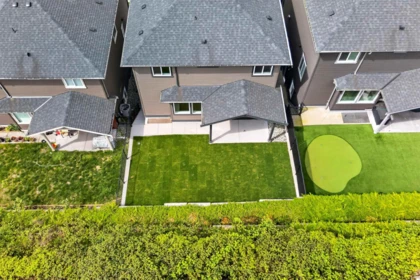 Aerial View of 5 23527 Larch Avenue, Maple Ridge, BC