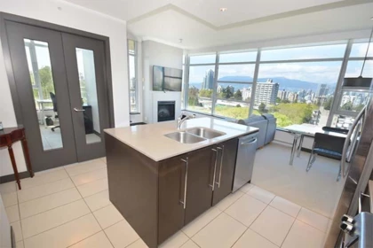 Kitchen Island Photo of 902 1088 W 14th Avenue, Vancouver, BC