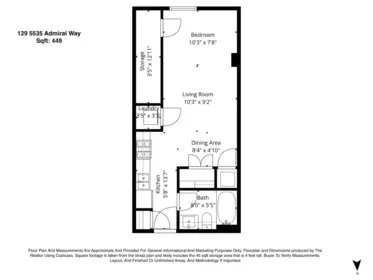 Playground / Recreational Area Near 129 5535 Admiral Way, Delta, BC