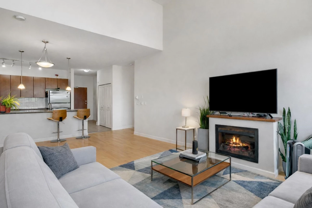 Living Room Photo of 415 10180 153 Street, Surrey, BC