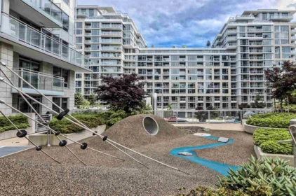 Aerial View of 601 8800 Hazelbridge Way, Richmond, BC