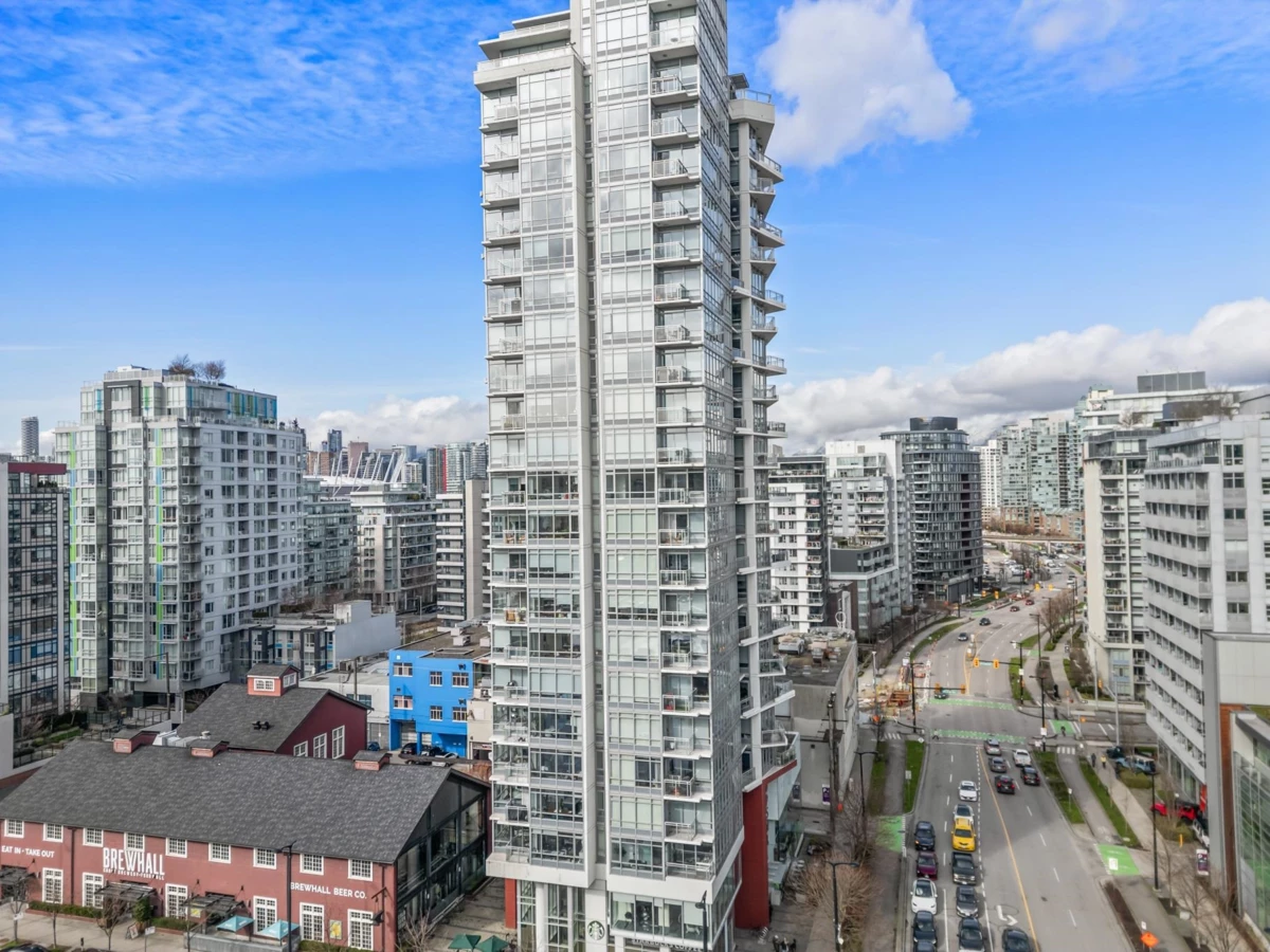 Exterior Rear Photo of 305 1775 Quebec Street, Vancouver, BC