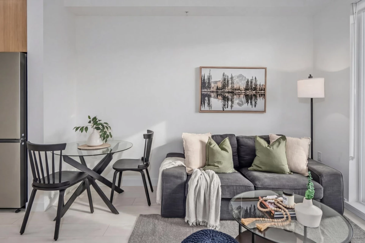 Living Room Photo of 615 13439 94a Avenue, Surrey, BC