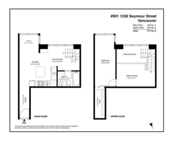 Loft / Bonus Room Photo of 801 1238 Seymour Street, Vancouver, BC