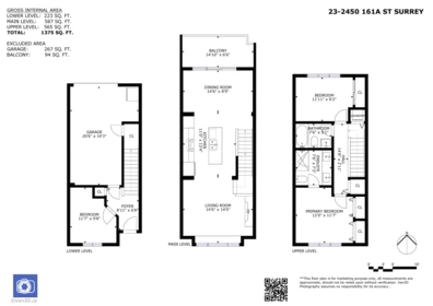Playground / Recreational Area Near 23 2450 161a Street, Surrey, BC