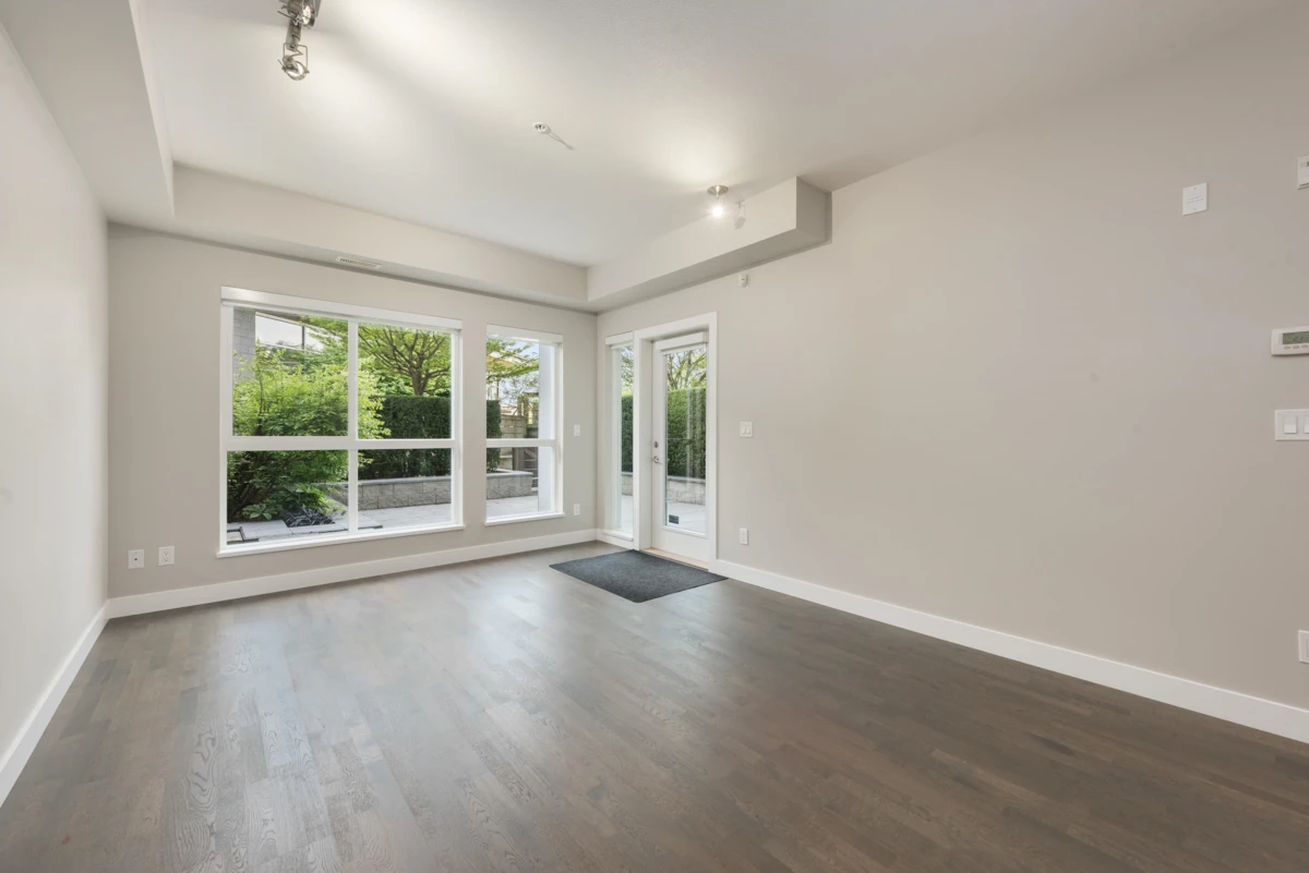 Living Room Photo of 107 10033 River Drive, Richmond, BC
