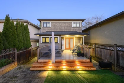 Backyard Photo of 4241 Balkan Street, Vancouver, BC