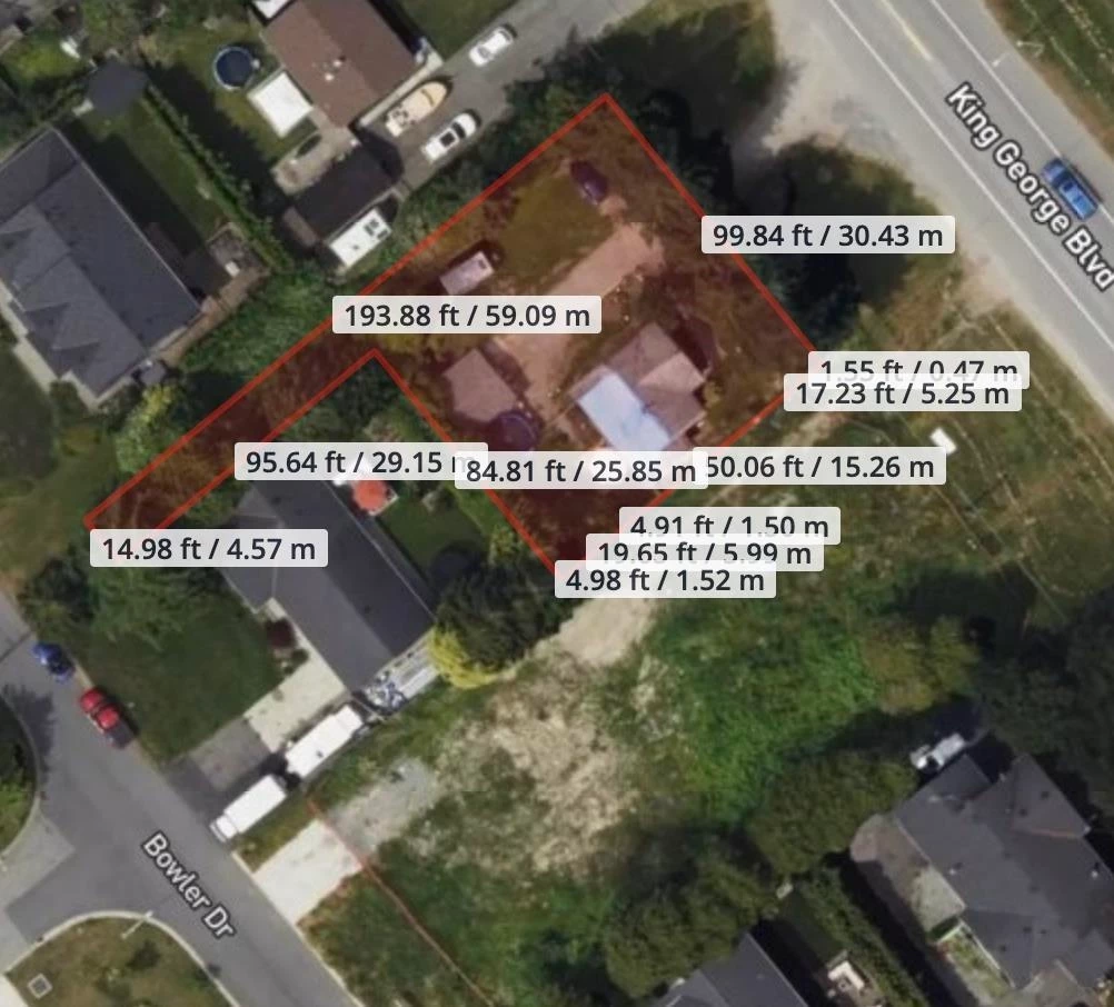 Exterior Rear Photo of 2127 King George Boulevard, Surrey, BC