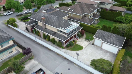 Aerial View of 6751 Chatterton Road, Richmond, BC