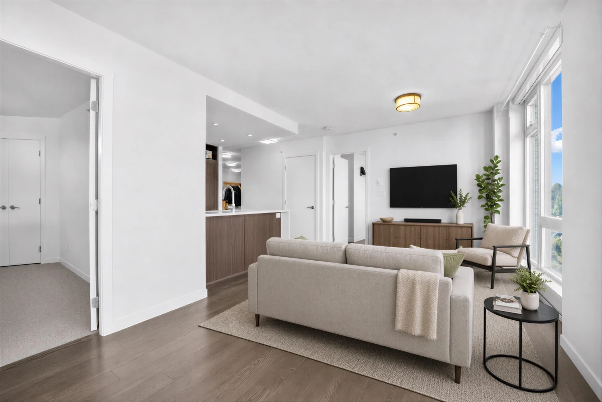 Living Room Photo of 805 5470 Ormidale Street, Vancouver, BC