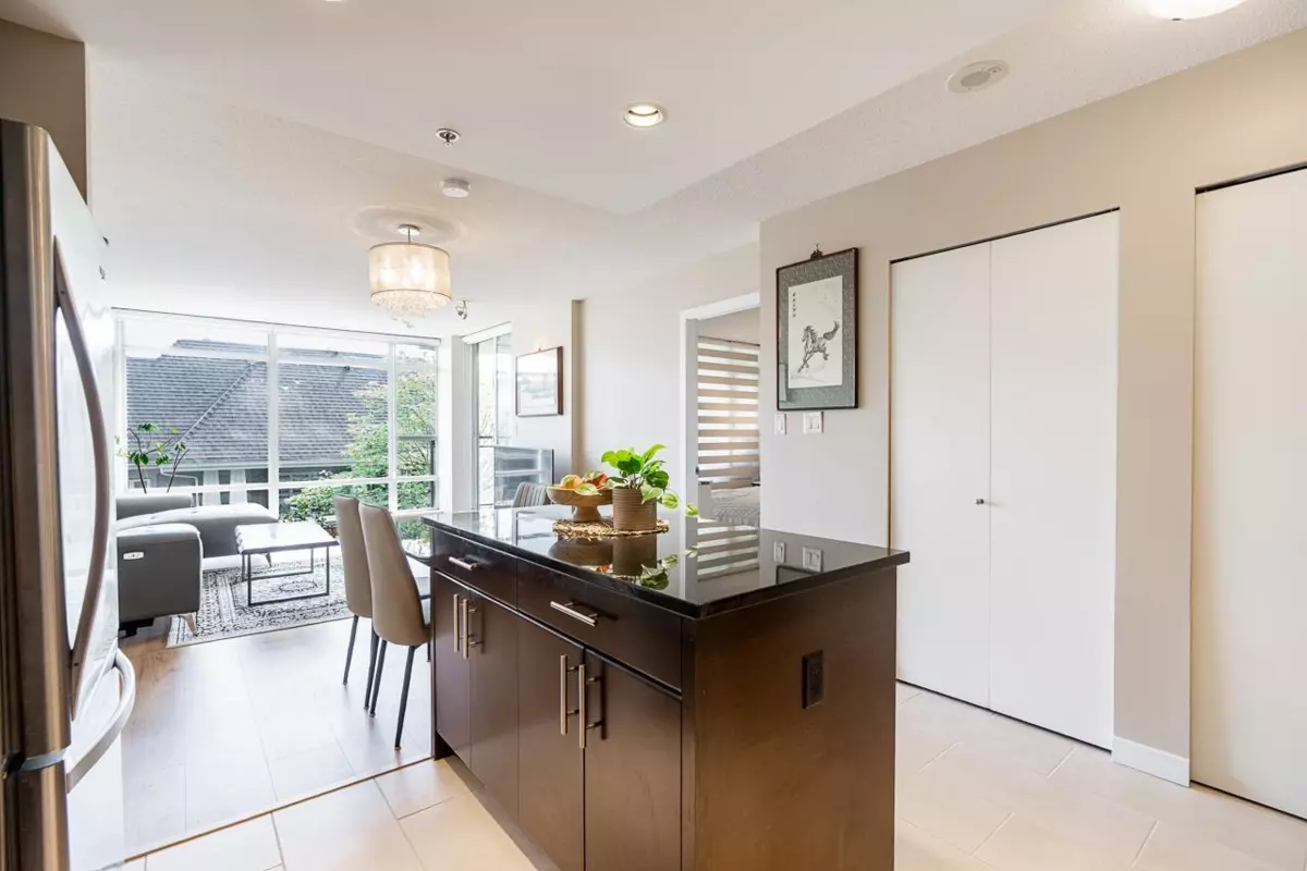 Living Room Photo of 304 575 Delestre Avenue, Coquitlam, BC