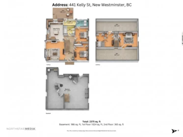 Office / Den Photo of 441 Kelly Street, New Westminster, BC