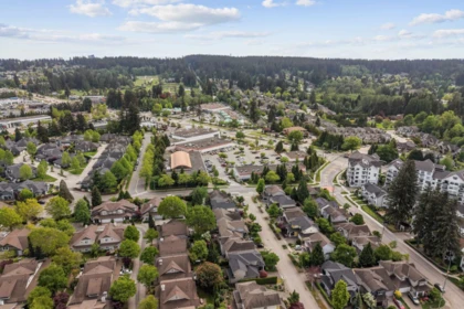 Aerial View of 317 3528 146a Street, Surrey, BC