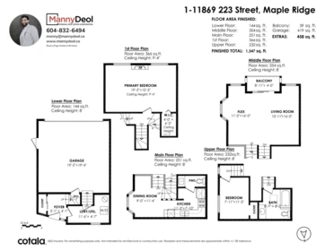 Hot Tub / Spa Photo of 1 11869 223rd Street, Maple Ridge, BC