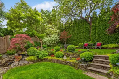 Backyard Photo of 4467 St. George Street, Vancouver, BC