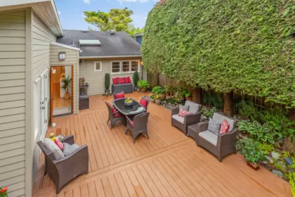 Outdoor Deck Photo of 4467 St. George Street, Vancouver, BC