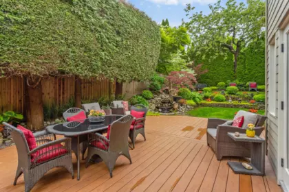 Outdoor Patio Photo of 4467 St. George Street, Vancouver, BC