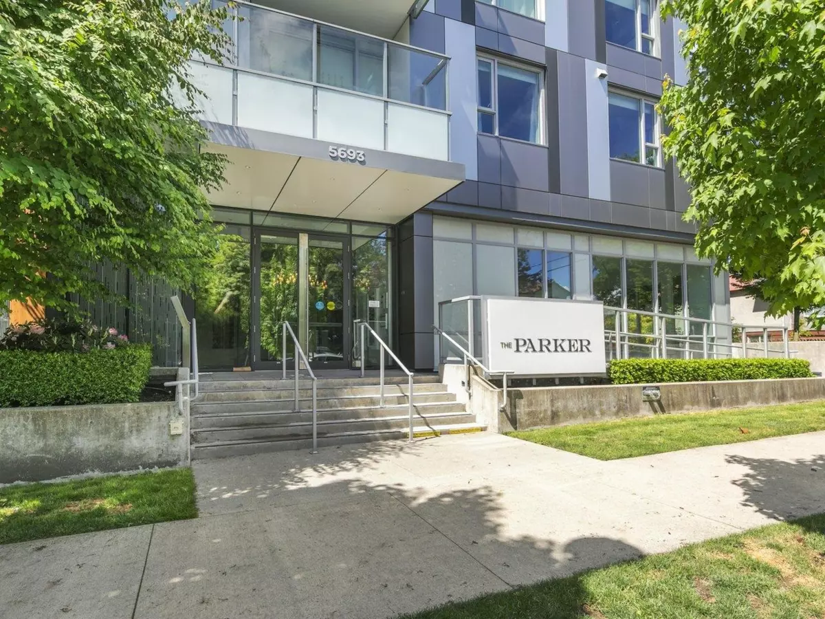 Exterior Rear Photo of 402 5693 Elizabeth Street, Vancouver, BC