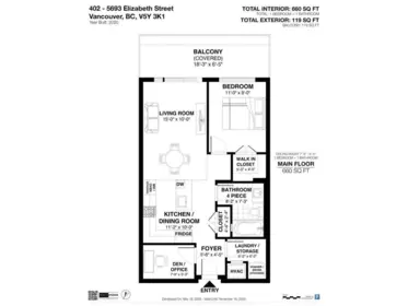 Garage Interior Photo of 402 5693 Elizabeth Street, Vancouver, BC