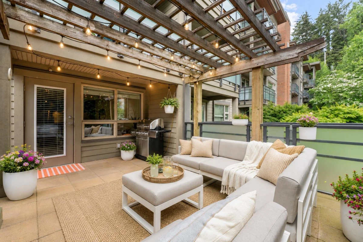Dining Area Photo of 203 1677 Lloyd Avenue, North Vancouver, BC