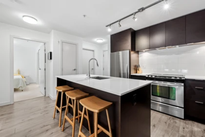Kitchen Photo of 203 1677 Lloyd Avenue, North Vancouver, BC
