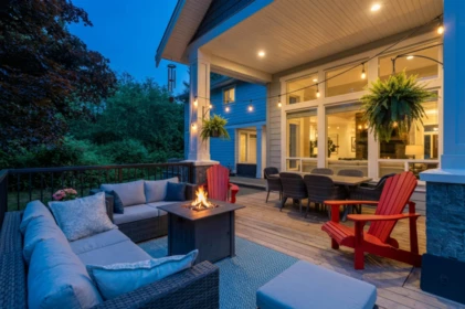 Aerial View of 11448 232 Street, Maple Ridge, BC